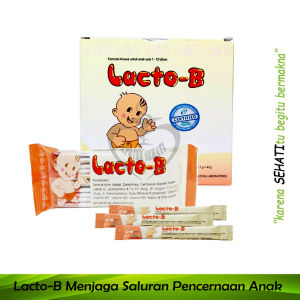 LACTO B SACHET PROBIOTIK DIARE PENCERNAAN BAYI ANAK 10 SACHET