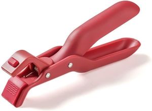 Hot Plate Gripper Multi-Angle Anti-Scald Bowl Holder Clip Multi-Function Hot Dish Gripper Handles Kitchen Silicone Anti Slip Clip Tool for Pot Pan Bowl Plate Baking Tray (Green*1PC)