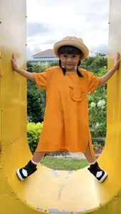 Dress Rumi Dress  Anak Rumi Smilee Size 1 2 3 4 5 Tahun