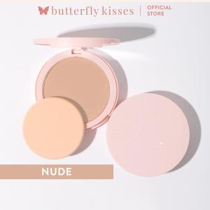 Butterfly Kisses Skin Perfecting Pressed Powder | Nude (Matte) | Full Coverage Oil Control