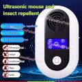 Listrik Mengusir tikus Ultrasonik Alat Suara Pengusir tikus 100M Tidak berbahaya bagi manusia dan hewan peliharaan USG untuk mengusir hama seperti tikus kecoak kadal nyamuk ular Mouse Rat repellent anti tikus elektrik. 