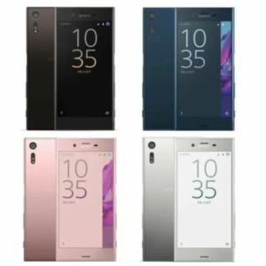 Sony Xperia XZ F8331 F8332 Original 32GB 4G LTE 5.2" 23MP WIFI Unlocked Fingerprint Smartphone in black blue pink and silver colors.