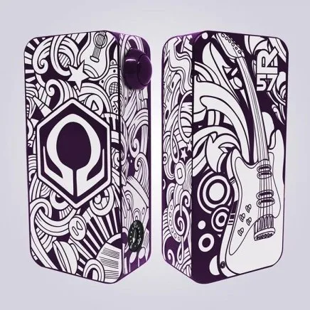 Hexohm R57 HexOhm v3 Box Mod Anodized Black Blue Green Red Splatter Powder Coat ...