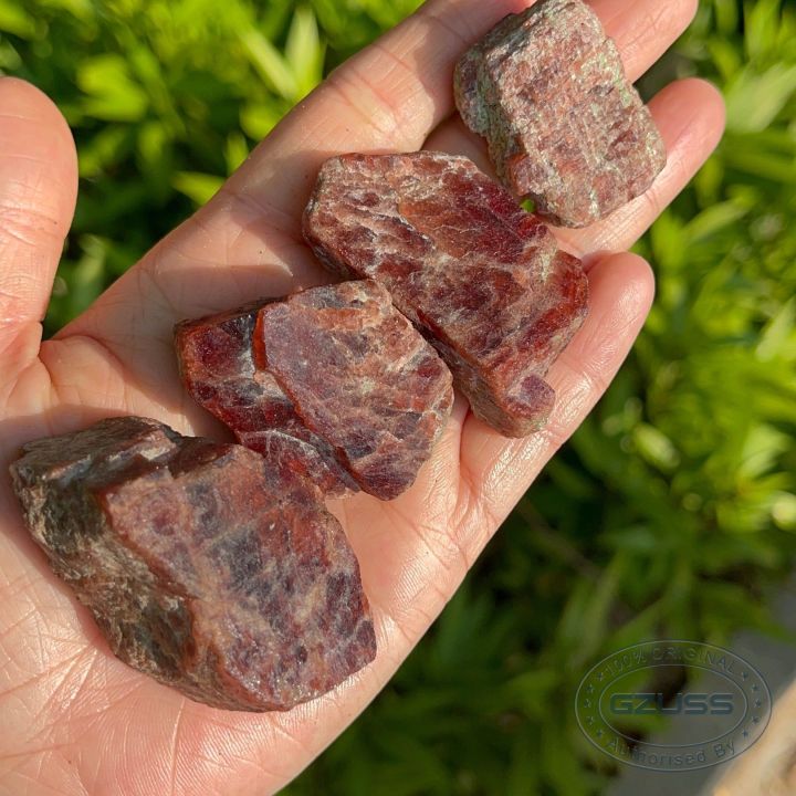 Raw Garnet Stone, Rough Garnet Crystal, January Birthstone, Root Chakra ...