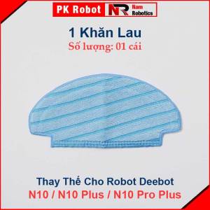 Phụ Kiện Thay Thế Robot Hút Bụi Lau Nhà Deebot N10 N10 Plus N10 Pro Plus/ Chổi Lăn Chính Chổi Cạnh Bộ Lọc Khăn Lau/