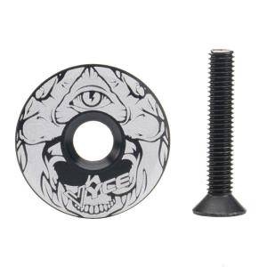 Bicycles Stem Top Cap Cycling Gear Headset Top Cap Alloy Cover for MTB Biking Front Fork Gear Mountain Bike Parts Accs