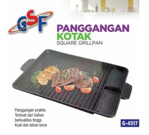 Panggangan Barbeque BBQ Grill Pan Kotak / Bulat