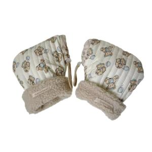 Windproof Xe Đẩy Tay muffs thể thao ngoài trời Găng gấu Phim Hoạt Hình trẻ sơ sinh Làm Ấm Tay Scooter Phụ kiện cho mùa đông