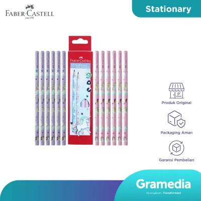 Pensil Faber Castell Motif Unicorn Set 12 Pcs