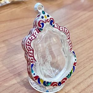 กรอบพระ เหรียญเสมาใหญ่ หลวงพ่อพัฒน์ กรอบภายในขนาด 3