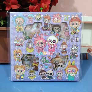 1 Box 100 Lembar Stiker Motif Kartun Anti Air Sticker Aesthetic Stiker Sanrio Stiker Botol Minum