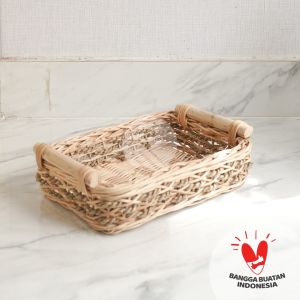 Tempat / Keranjang Serbaguna Rotan Natural