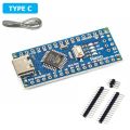 (1ชิ้น) AH031 บอร์ด Arduino Nano V3.0 พร้อมสาย ATmega328P CH340 CH340G Type-C แบบยังไม่บัดกรีขา Unsoldered. 