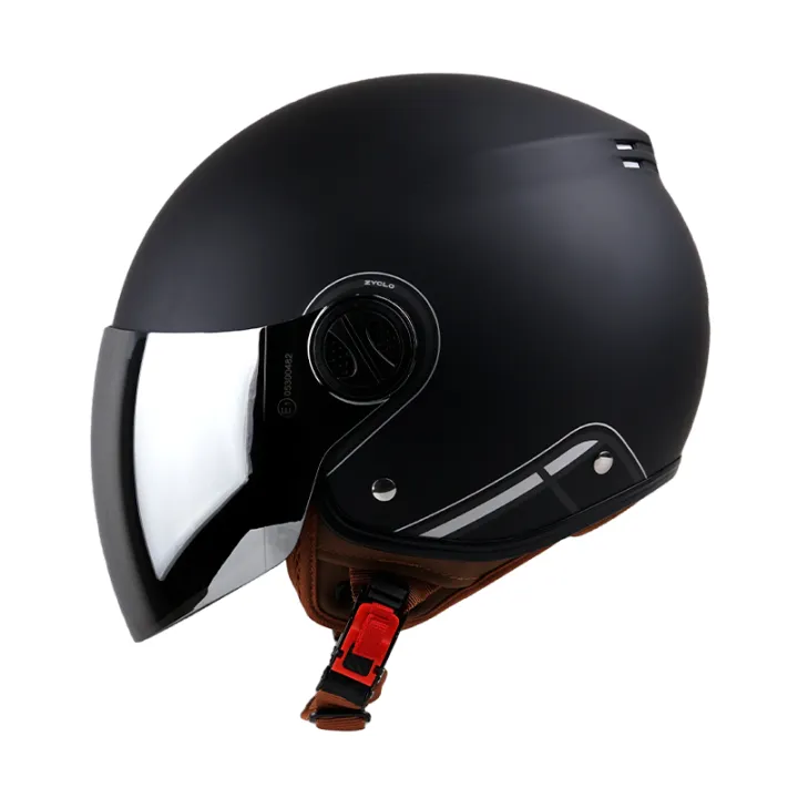 NOMAD%20ZYCLO%20PD%20S0%20Open%20Face%20Dual%20Visor%20Motorcycle%20Helmet%20%7C%20ECE%20CERTIFIED%20%7C%20Free%20Clear%20Visor%20-%20Image%208