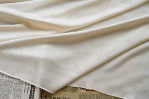 Ancient Style Brocade Hanfu Dress Jacquard Fabric Spring Summer Qipao Simple Color Woven Soft Glutinous Fabric TJ22174