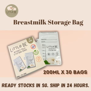 Little BE Breastmilk Storage Bag 200ML 30Bags