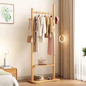 จัดส่งจากกรุงเทพฯ ที่แขวนเสื้อ Coat Racks ที่แขวนหมวก ราวแขวนเสื้อ ราวไม้อเนกประสงค์ แข็งแรง ทนทาน สามารถรับน้ำหนักได้มาก ประกอบง่าย