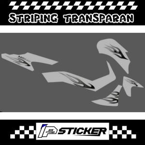 STIKER UV STRIPPING STICKER TRANSPARAN NEW NMAX 155 DESIGN API TERBARU VIRAL KEREN PREMIUM TRANSPARANT IP PROJECT