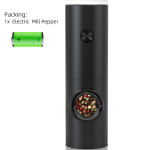 2024 LinJn Electric Automatic Mill Pepper and Salt er with LED Light Adjustable Coarseness Produced
