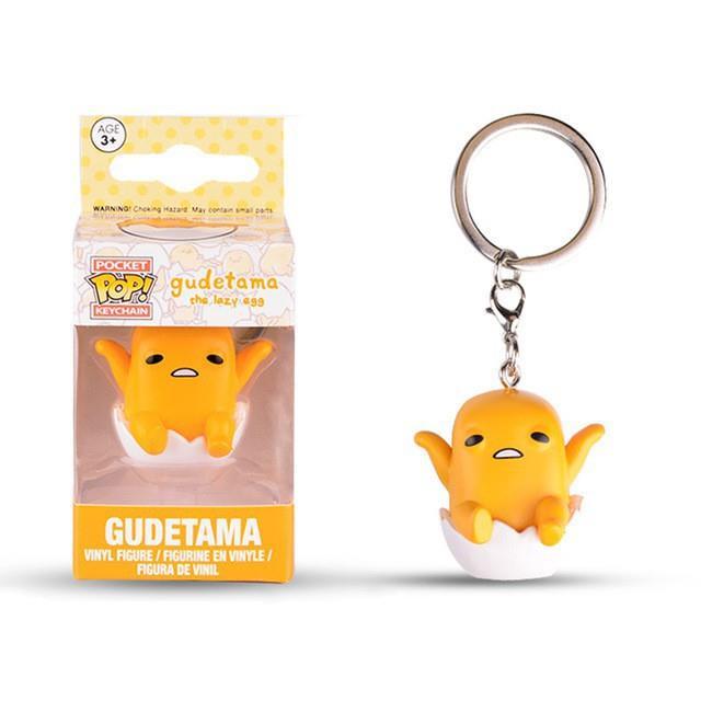 Funko Pop! The egg yolk Gudetama Lazy Egg Lovely Figure Keyring