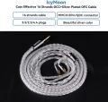 IcyMoon IEM Cable, 16 Core OCC+Silver Plated OFC Upgrade Cable,SPC in Ear Monitor Cable, Earphones Cables with 3.5/4.4mm Plug for ZS10 PRO 2 AS10 PRO ZSN PRO X EM6L (3.5mm with 0.78 2Pin). 
