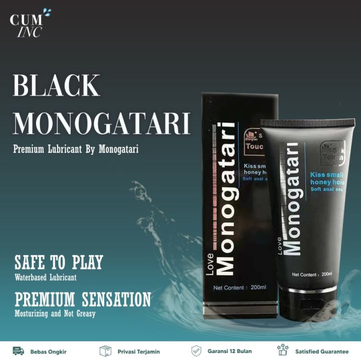 Black Monogatari premium lubricant - 100% original