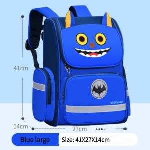 COD new fashion childrens school bags to reduce the burden of spine care ultra-light breathable student bags portable school supplies childrens backpack large capacity cute unicorn cartoon lightweight waterproof kids shoulder bag