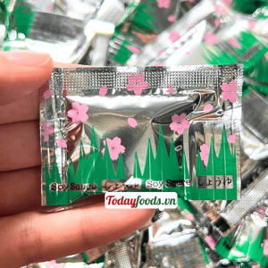 (100 Gói Mini) Nước Tương Nhật Koikuchi (Shibanuma) gói nhỏ 5ML (Nước Tương Koikuchi)