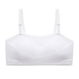 【OFFICIAL】 Strapless Invisible Bra Womens Push-Up Anti-Slip Wire-Free Bra Bralette Anti-Exposure Beautiful Back Thin Bra Invisible Underwear Bra With Detachable Straps Breathable Ice Silk Fabric Anti-slip Strapless Bra Strong Stability