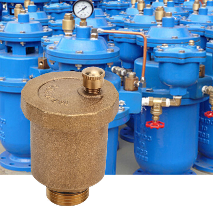 [Zeberdany] Brass Automatic One Way Air Vent Valve G1/2 Lazada PH