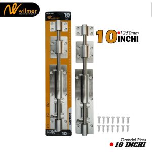 Grendel Slot Pintu Jendela 2 inch 3 inch 6 inch 10 inch / Grendel Pintu Stainless / Slot Jendela.