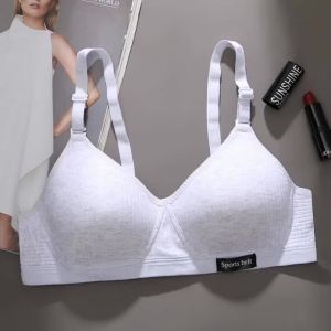 3pcs Thin Teens Sport Seamless Underwear Girls No Steel Ring Sport Underwear Training Bra Soft Skin-Friendly Student AB Cup Bras2026