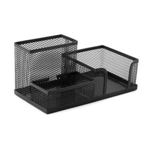 Dung tích lớn hộp đựng bút chì văn phòng kệ với sổ giữ tiền giấy 3 ngăn bút chì lưu trữ Box Giá để tài liệu đối với trang chủ