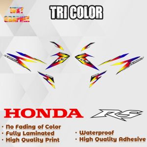 HONDA RS 125 FI STOCK DECALS (WATERPROOF NO FADE FULLY LAMINATED)