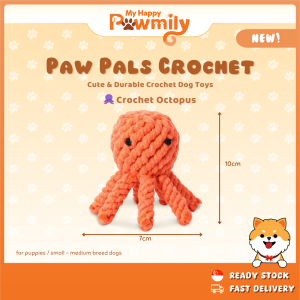 Paw Pals Crochet Collection – Cute & Durable Crochet Dog Toys