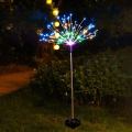 ♥【Readystock】 + FREE Shipping+ COD ♥ High Quality 90/120 LED Solar Light Outdoor Grass String Lights Lawn Firework Lamp Garden Lights. 