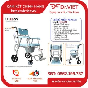 Ghế Bô Nhôm Xếp Gọn Cao Cấp LUCASS GX-928