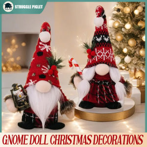 Gnome Doll Christmas Decorations Festive Atmosphere Charming Design Christmas Tree Ornament Festive Cheer Home Ambiance