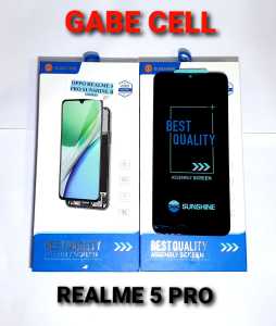 LCD SUNSHINE REALME 5 PRO/REALME Q/RMX1971 BLACK FULLSET TOUCHSCREEN