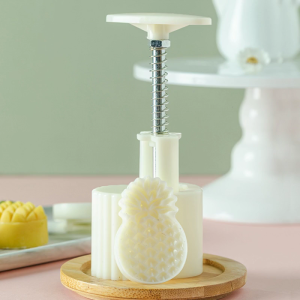 Pineapples/Flower Shape Dessert Dessert Moulds Baking Accessories Kitchen Tool Plastic Materials for Festival