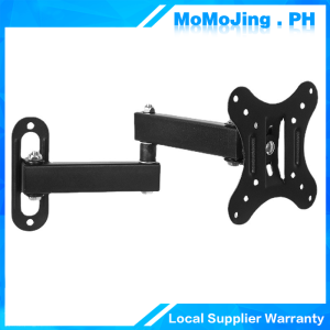 Rotatable 14 to 27 inch LCD LED TV Bracket Foldable Swivel Monitor Bracket Wall Mount Bracket