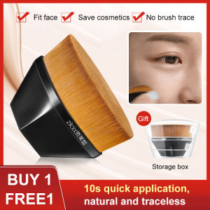 แปรงเกลี่ยรองพื้น สำหรับผสมของเหลว แปรงปัดแก้ม แปรงพกพา แปรงรองพื้น