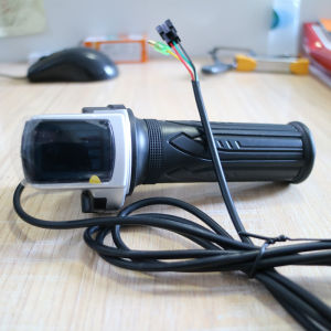 Handle Gas 36/48V Dyu D1 Throttle F-Wheel Kabel Gas Scooter Listrik Sepeda Listrik Skuter Elektrik Part