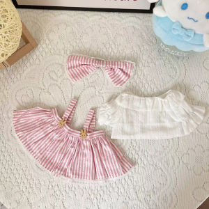 S Xingdailu doll clothes S Lingna Belle doll dress wooden buckle strap skirt series suit women