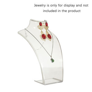 [tianjunmaoyi] Mannequin Bust Jewelry Display Rack Necklace Display Holder Jewelry Organizer For Ear Stud Earrings Stand Necklace Chain