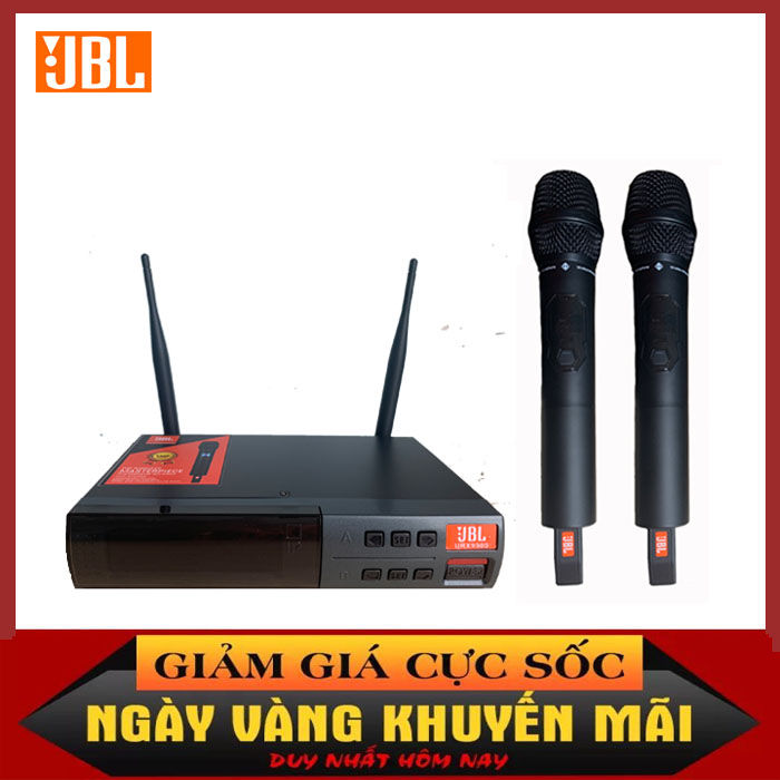 Micro Không Dây JBL URX 9900 Mic Karaoke Gia Đình, Sân Khấu Chuyên