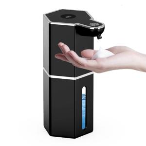 Automatic Contactless Bathroom Soap Dispenser with Sensors Large Capacity Wall Mounted Designing for Home Office Health