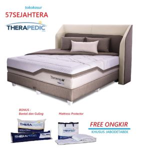 Kasur Springbed Hourglass Series THERAPEDIC THERAWRAP M - Full Set