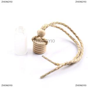 [COD] ZHONGYI0 10pcs 5ml ขวดน้ำหอมรถยนต์สำหรับน้ำมันหอมระเหย Air freshener perfume pendant