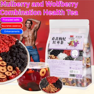 Mulberry and Wolfberry Combination Health Tea Improving Sleeping Tea Bags清肝肾草本茶Herbal Tea For Liver Kidney Cleansing Tea